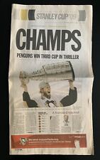 2009 Pittsburgh Post-Gazette Pittsburgh Penguins Stanley Cup Champs Section D picture