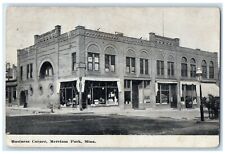 1912 Business Corner Building Merriam Park St. Paul Minnesota MN Posted Postcard picture