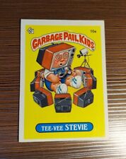 GLOSSY 10a * Tee Vee Stevie OS1 GPK 1985 Topps Garbage Pail Kids Series 1 USA picture