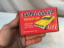 Vintage Dupli Color Touch Up Paint Ivory  Box 1969 General Motors Garage Art picture