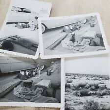 1952 Oldsmobile 88 Camping In The American Southwest Lot Of 4 1955 BW 3x5 Photos picture