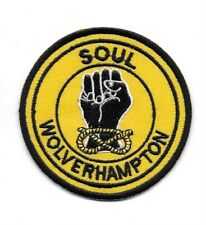 NORTHERN SOUL : SOUL WOLVERHAMPTON -  Embroidered Iron Sew On Patch Badge  picture