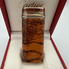 Cartier Gas lighter Brown vintage with Box picture