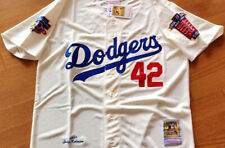 NEW LA Dodgers #42 Jackie Robinson cooperstown Limited Edition Patch sewn Jersey picture