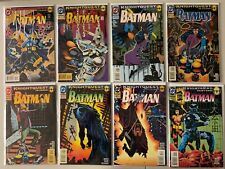 Batman 1st series comics lot #501-599 + free comic 40 diff avg 8.0 (1993-2002) picture