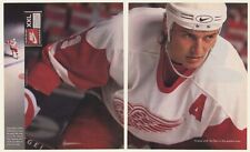 1996 Sergei Fedorov Detroit Ice Jersey Nike 2-Page Ad picture