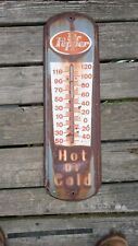 vintage dr pepper thermometer Aged Rare picture