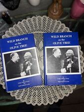 2 BOOK Wild Branch on the Olive Tree by Father Treacy and Rabbi Levine Inscribed picture