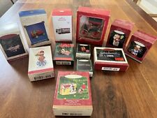 Hallmark Keepsake Large Lot Of 12 1990-2014 Collector Series Ornaments, Lionel picture