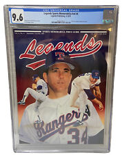 VTG 91 Legends Sports Memorabilia 4 CGC 9.6 NM+ Nolan Ryan Texas Rangers w/Cards picture