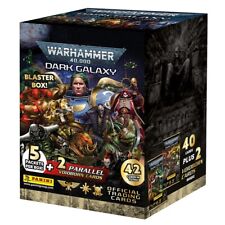 Panini Warhammer 40k Dark Galaxy Trading Card Collection Blaster Box 2 Parallels picture