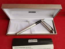 Perfect NEVER INKED INOXCROM FOUNTAIN PEN Original BOX Never Inked + cartridge picture