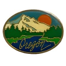 Vintage Oregon Scenic Travel Souvenir Pin picture
