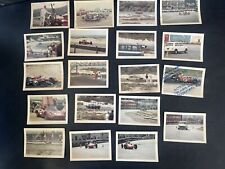Vintage 60’s Sprint Cars Race Lot of 19 Original Pictures 3 1/2” x 2 1/2” picture