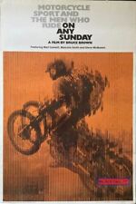 On Any Sunday Motorcycle Film by Bruce Brown 24 x 36 Poster picture