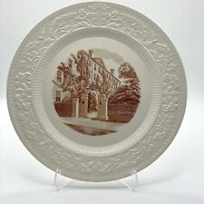Vintage Wedgwood Brown University Hope College 1930s Collectable Plate 10.25