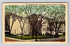 Madison WI-Wisconsin, Memorial Union, University, Vintage Postcard picture