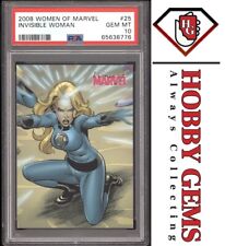 INVISIBLE WOMAN PSA 10 2008 Rittenhouse Women of Marvel #25 C4 picture