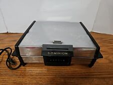 Vintage Dominion 4 Waffle Maker Griddle buffet adjustable temperature picture