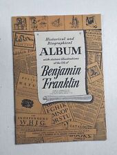 Historical Biographical Album Benjamin Franklin Esso Standard Oil Co 1955 picture