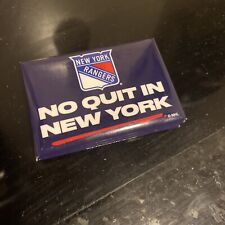 No Quit in New York Rangers Playoffs 2023 Collectible Magnet Opening Day 2022 picture