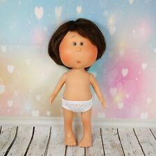 Doll Mia NO OUTFITS Brown Medium Hair Girl 12'' Nines D'Onil picture