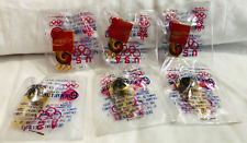 NIP NEW NOS LOT of 6 Olympics Seoul 1988 Coca-Cola Lapel Pins Official Licensee picture
