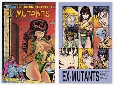 Ex Mutants Shattered Earth Chronicles #5 (NM- 9.2) Good Girl Art 1988 Eternity picture
