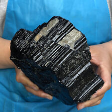 2830g Natural Black Tourmaline Original Stone Crystal Specimen Healing HH903 picture