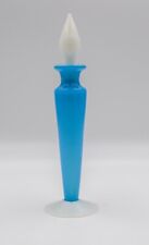 Rare Steuben Light Blue Jade Rocket Perfume Bottle picture
