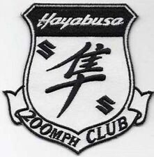 HAYABUSA 200MPH CLUB SUZUKI Embroidered NEW Biker Patch  picture