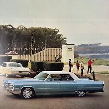 Vintage 1966 1964 Cadillac Sedan de Ville Advertisement Ad Men Skeet Shooting picture