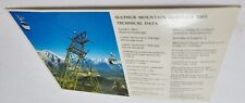 Vintage Unused Canada Postcard Sulphur Mountain Gondola Lift Canadian Rockies picture