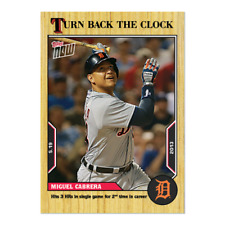 🛑 MIGUEL CABRERA DETROIT 2022 TOPPS NOW TURN BACK THE CLOCK #50 🔥 (PRE-SALE) picture
