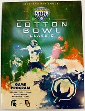 BRAND NEW OFFICIAL GAME PROGRAM 2015 COTTON BOWL: MICHIGAN STATE-BAYLOR picture