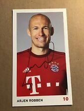 Arjen Robben, Netherlands 🇳🇱 FC Bayern Munich 2015/16 hand signed picture