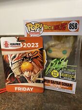 Brad Swaile Signed Funko & Signed 2023 Anime Convention Pass By Johnny Yong picture