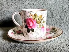 Beautiful AYNSLEY Demitasse Cup And Saucer  Fine Bone China Made In England 1952 picture