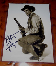 Robert Fuller signed autographed photo TV Westerns Wagon Train Laramie picture