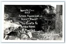 c1940's View Of Hermits Cave Council Grove Kansas KS RPPC Photo Vintage Postcard picture
