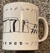 Stonehenge Coffee Tea Cup Mug Coloroll Made in England - White English Heritage picture