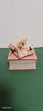 vintage winnie the pooh Classic Musical Jewelry Box Working Excellent Condition picture
