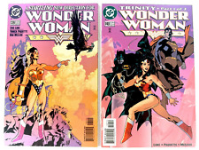 DC Wonder woman (1998-99) #139-140 ADAM HUGHES Good Girl Cover LOT VF/NM to NM- picture