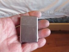 Vintage Pre-Owned Zippo Street Chrome Cigarette Lighter Dated 1988 picture