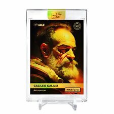 GALILEO GALILEI Astronomer Card GBC #GGAT - NICE *One & Only* Encased Gold 1/1 picture