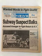 Philadelphia Daily News Tabloid January 2 1985 Orange Bowl Score Tied at 14-14 picture