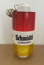 Vintage Schmidt's of Philadelphia Beer Hanging Lighted Sconce *Damaged picture