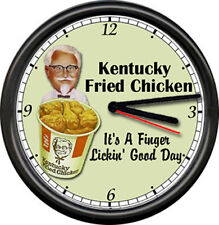Colonel Sanders KFC Kentucky Fried Chicken Restaurant Diner Sign Wall Clock picture
