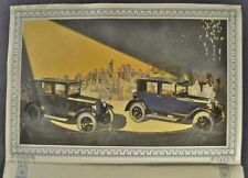 1924 Willys Knight and Overland Sedan Mailer Brochure Folder Original 24 picture