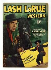 Lash Larue Western #1 GD/VG 3.0 1949 picture